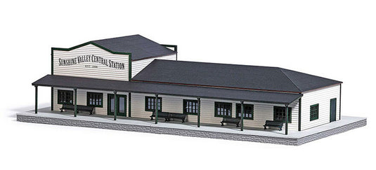 HOゲージ 鉄道模型 Busch ブッシュ Train station Station Kit