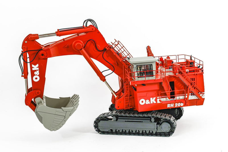 ギャラリービューアに画像をロードする, 【予約】2026年発売予定 O&amp;K Excavator油圧ショベル RH200 Backhoeバックホー / BYMO 1/50 建設機械 模型
