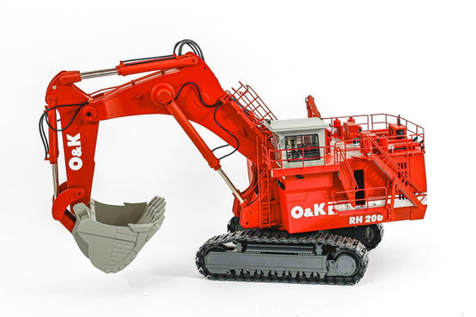 【予約】2026年発売予定 O&K Excavator油圧ショベル RH200 Backhoeバックホー / BYMO 1/50 建設機械 模型