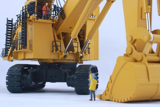 【予約】Komatsuコマツ Excavator油圧ショベル PC8000-6 ディーゼル バックホー / BYMO 1/50 建設機械 模型