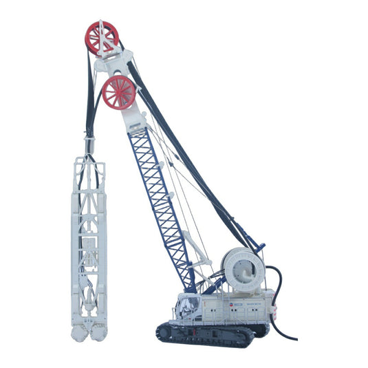 【予約】BAUERバウアー Cable Craneクレーン MC96 with Trench Cutter BC35 and HDS-T Botte / BYMO 1/50 建設機械 模型