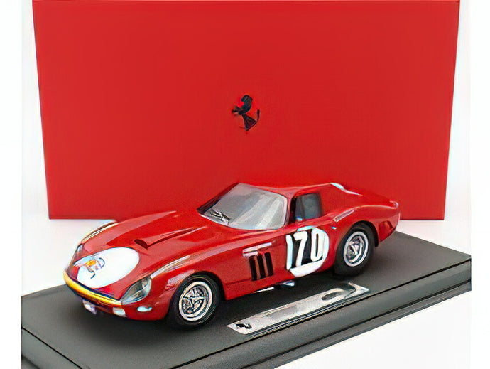【予約】12月以降発売予定FERRARI - 250 GTO COUPE N 170 TOUR DE FRANCE 1964 ANNIE SOISBAULT - NICOLE ROURE - CON VETRINA - WITH SHOWCASE - RED/BBR 1/18ミニカー