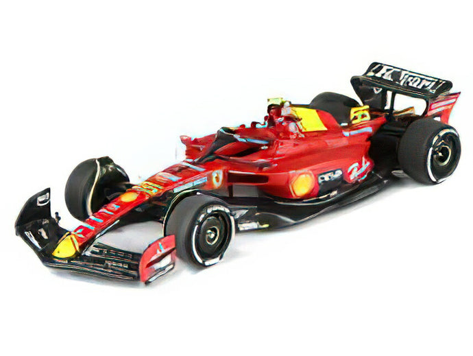 【予約】12月以降発売予定FERRARIフェラーリ F1 SF-23 TEAM SCUDERIA FERRARI N 55 POLE POSITION 3rd MONZA ITALY GP 2023 CARLOS SAINZ - RED BLACK YELLOW /BBR 1/18ミニカー