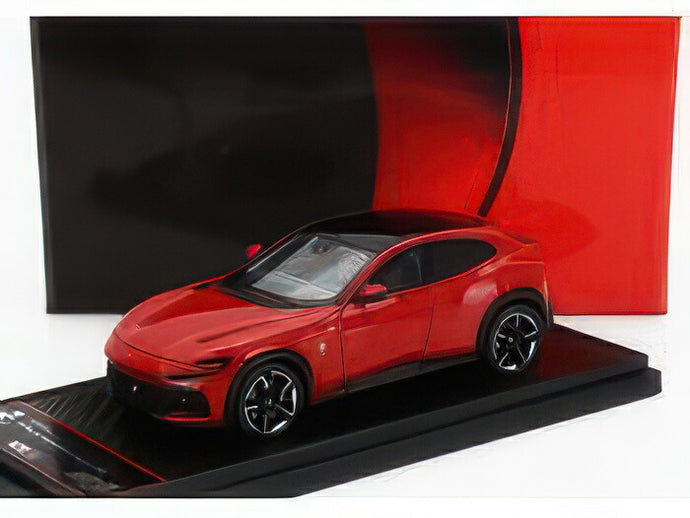 FERRARI プーロサングエ SUV 2022年モデル ロッソコルサ レッド/BBR-MODELS 1/43ミニカー
