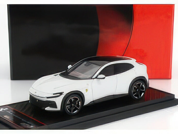 FERRARI プーロサングエ SUV 2022年モデル ビアンコチェルビーノ ホワイトメタリック/BBR-MODELS 1/43ミニカー