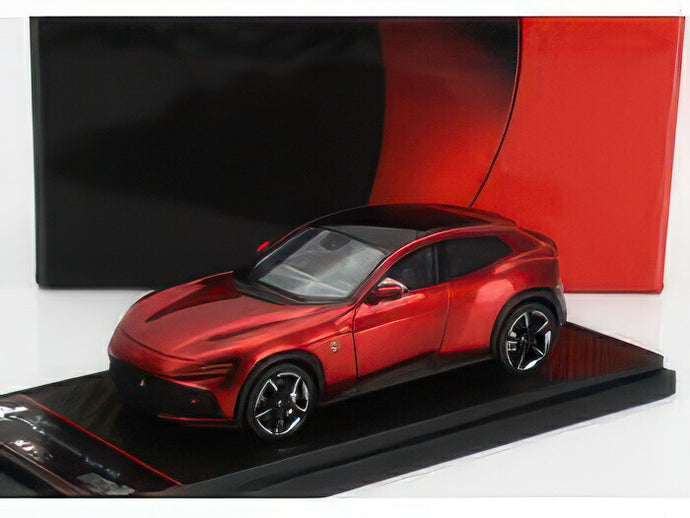 FERRARI プーロサングエ SUV 2022年モデル ロッソマグマ レッドメタリック/BBR-MODELS 1/43ミニカー