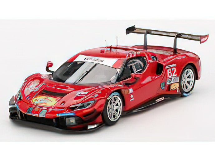 【予約】12月以降発売予定FERRARI - 296 GT3 3.0L TWIN TURBO V6 TEAM RISI COMPETIZIONE N 62 24h DAYTONA 2023 ALESSANDRO PIERGUIDI - DAVIDE RIGON - DANIEL SERRA - JAMES CALADO - RED/BBR 1/43ミニカー