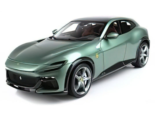【予約】12月以降発売予定FERRARIフェラーリ PUROSANGUE SUV 2022  POLIFOAM PACKAGING  VERDE DORA  GREEN/BBR 1/18ミニカー
