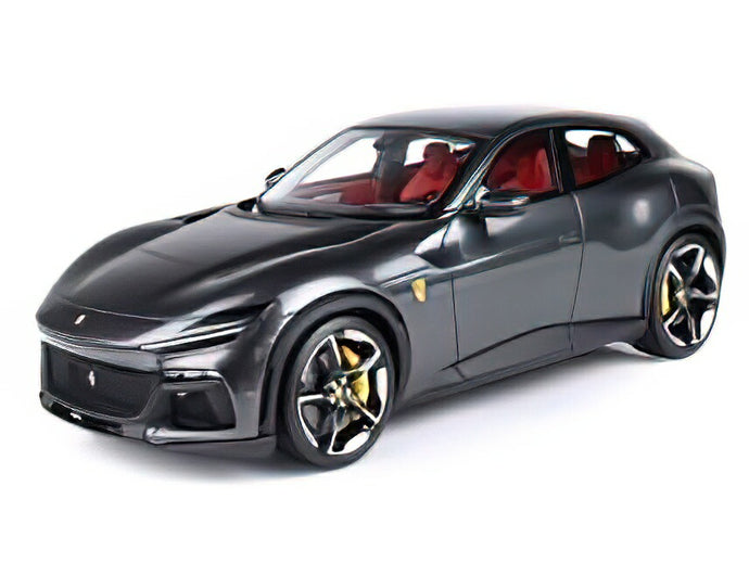 【予約】12月以降発売予定FERRARIフェラーリ PUROSANGUE SUV 2022  CON VETRINA  WITH SHOWCASE  NERO PUROSANGUE  BLACK/BBR 1/18ミニカー