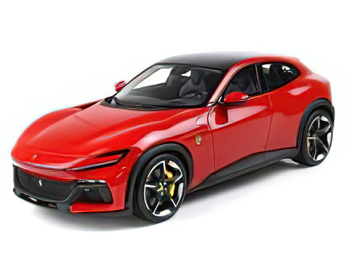 【予約】12月以降発売予定FERRARIフェラーリ PUROSANGUE SUV 2022  ROSSO CORSA  RED/BBR 1/43ミニカー
