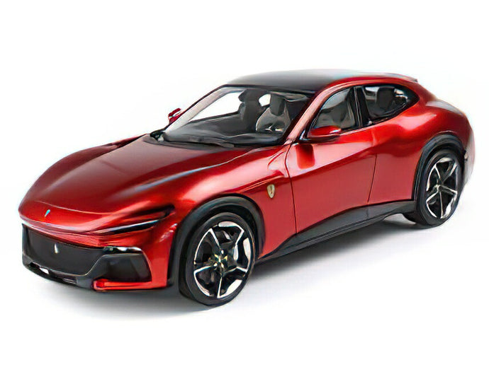 【予約】12月以降発売予定FERRARIフェラーリ PUROSANGUE SUV 2022  ROSSO MAGMA  RED MET/BBR 1/43ミニカー