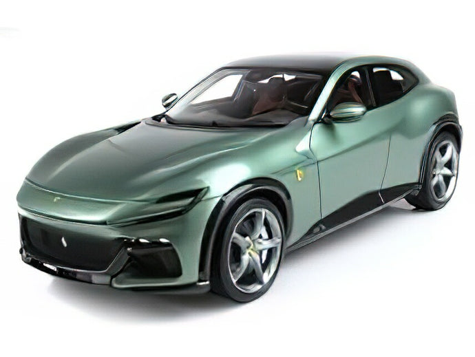 【予約】12月以降発売予定FERRARIフェラーリ PUROSANGUE SUV 2022  VERDE DORA  GREEN/BBR 1/43ミニカー