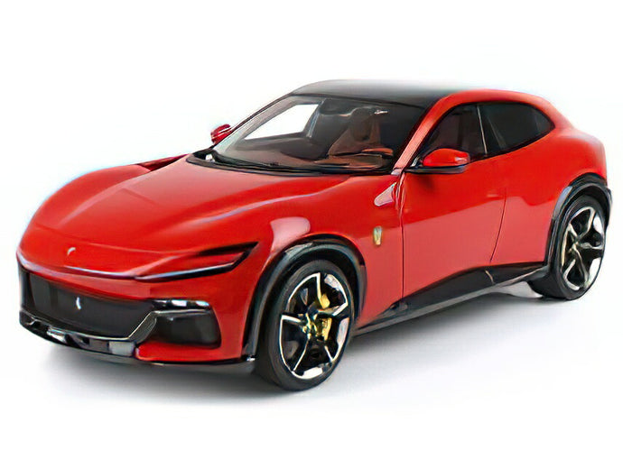 【予約】12月以降発売予定FERRARIフェラーリ PUROSANGUE SUV PANORAMIC ROOF 2022  ROSSO CORSA  RED/BBR 1/43ミニカー