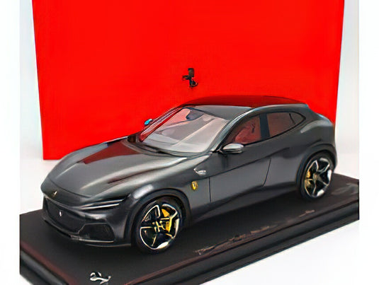FERRARIフェラーリ PUROSANGUE SUV 2022  GRIGIO SILVERSTONE - GREY MET /BBR 1/18ミニカー