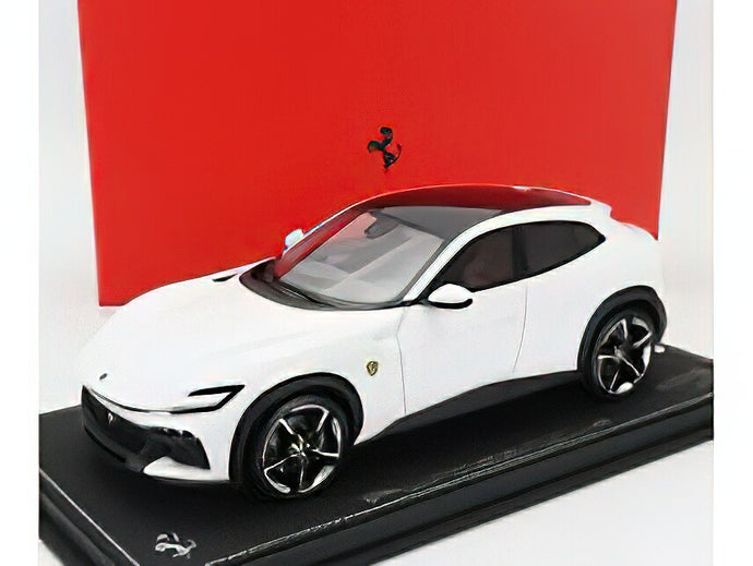 FERRARIフェラーリ PUROSANGUE SUV 2022  BIANCO CERVINO - WHITE MET /BBR 1/18ミニカー