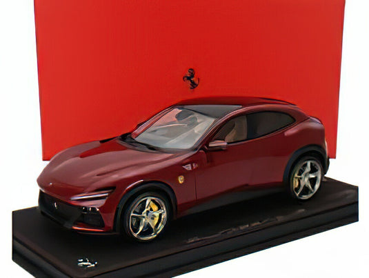 FERRARIフェラーリ PUROSANGUE SUV 2022  ROSSO MUGELLO - RED MET /BBR 1/18ミニカー