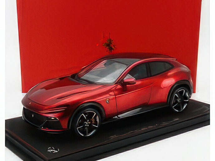 FERRARI プーロサングエ SUV 2022年モデル ロッソマグマ レッドメタリック/BBR-MODELS 1/18ミニカー