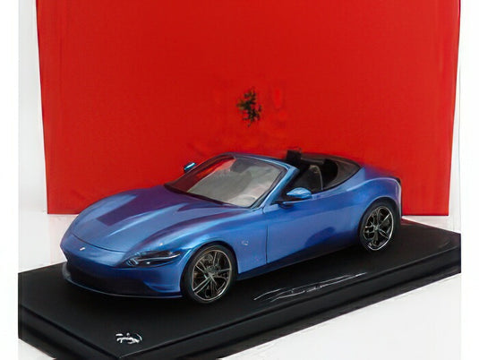 FERRARI ローマ スパイダー オープン 2020年モデル ブルーコルサ ブルーメタリック/BBR-MODELS 1/18ミニカー