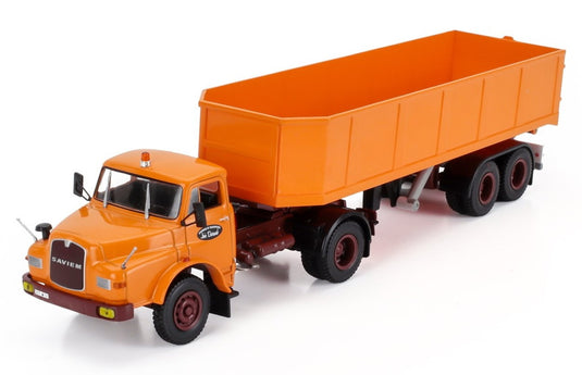 SAVIEMサビエム SM240 トラック MOVIMENTO TERRA 1964 外箱なし オレンジ ALTAYA-CAMIONES-ARTICULADOS COLLECTION / EDICOLA 1/43 ミニカー