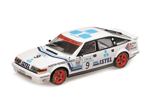 1986 Rover Vitesse Istel Allam/Hulme Winners Tourist Trophy Silverstone レジンシリーズ white/blue/MINICHAMPS 1/18ミニカー