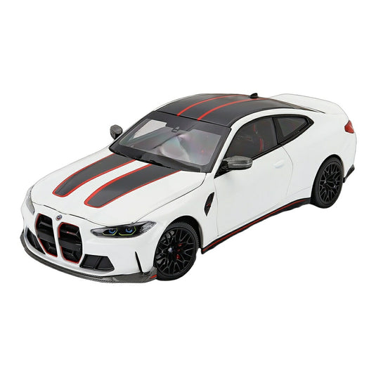BMWビーエムダブリュー 4 SERIES4シリーズ M4 CSL (G82) 2023 ホワイト / MINICHAMPS 1/18 ミニカー