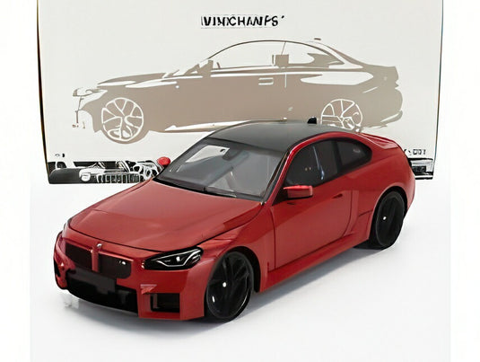 BMW 2シリーズ M2 クーペ G87 2023 レッド/ MINICHAMPS 1/18 ミニカー