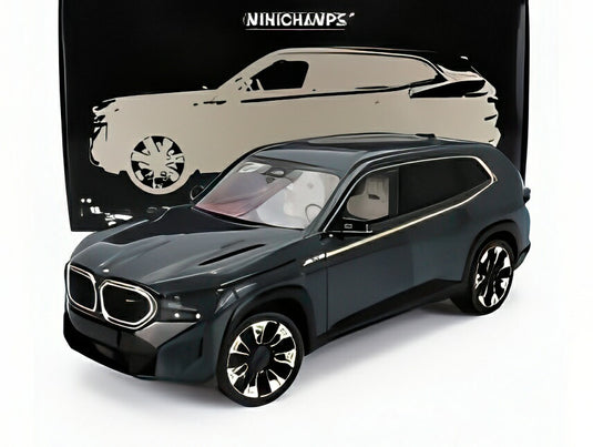 BMW Xシリーズ XM G09 2023 グリーンメタリック/ゴールド/ MINICHAMPS 1/18 ミニカー