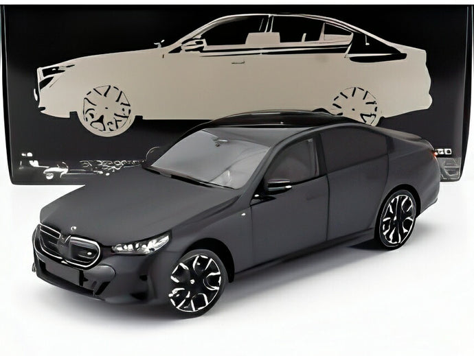 BMW 5シリーズ i5 (G60) 2023 マットグレー/ MINICHAMPS 1/18 ミニカー
