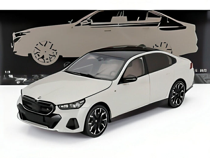 BMW 5シリーズ i5 (G60) 2023 ホワイトメタリック/ MINICHAMPS 1/18 ミニカー