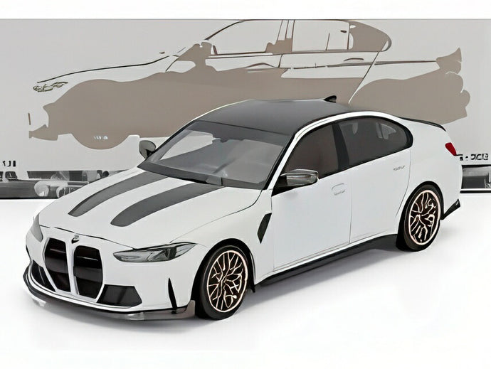 BMW M3 CS 2023 ホワイト/ MINICHAMPS 1/18 ミニカー