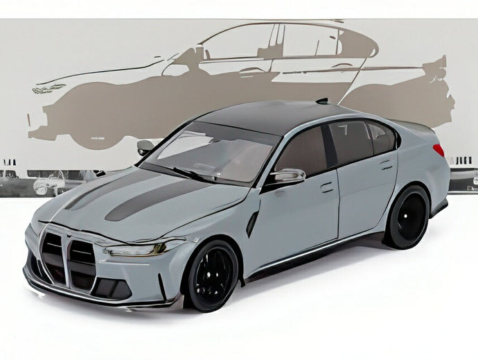 BMW 3シリーズ M3 CS 2023 グレーメタリック/ MINICHAMPS 1/18 ミニカー