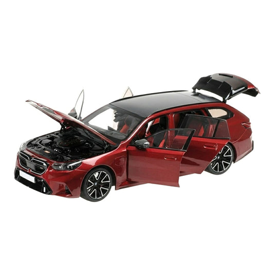 【予約】 BMW M5 G99 ツーリング ステーションワゴン 2024 レッドメタリック 開閉機構付き / MINICHAMPS 1/18 ミニカー