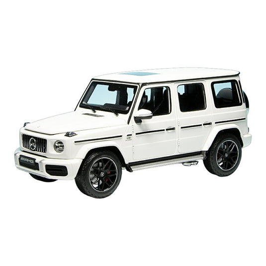 Mercedes Benzメルセデスベンツ G63 AMG W463 2018 ホワイト / Minichamps 1/18 ミニカー