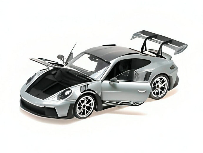 【予約】PORSCHE 911 992 GT3 RS クーペ 2023 シルバー/ MINICHAMPS 1/18 ミニカー