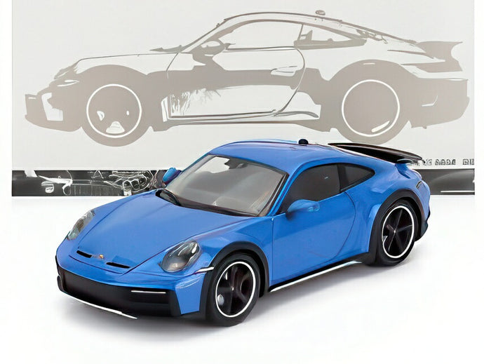 PORSCHE 911 992 ダカール クーペ 2022 ブルー/ MINICHAMPS 1/18 ミニカー