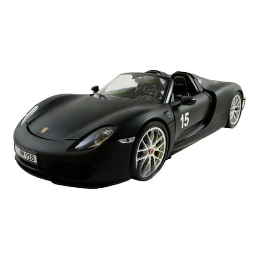 Porscheポルシェ 918 Spyderスパイダー 2015 ブラック No.15 / MINICHAMPS 1/18 ミニカー
