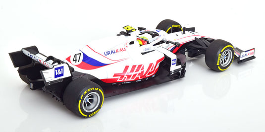 Haas VF21 バーレーンGP Schumacher 2021 限定850個/ MINICHAMPS 1/18 ミニカー