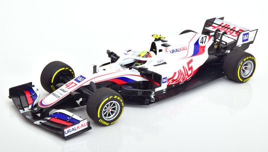 Haas VF21 バーレーンGP Schumacher 2021 限定850個/ MINICHAMPS 1/18 ミニカー