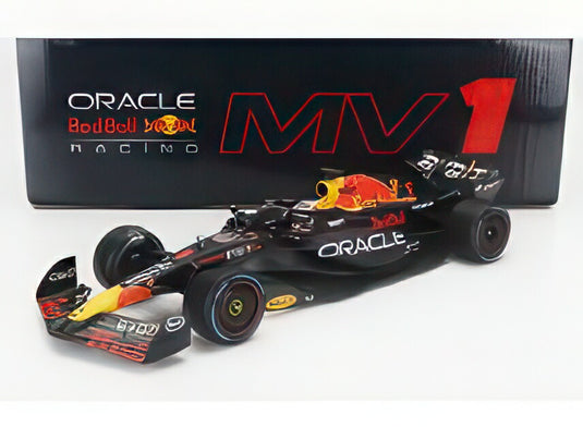RED BULL F1 RB19 TEAM ORACLE RED BULL RACING N 1 ワールドチャンピオン 優勝 DUTCH GP 2023 マックス・フェルスタッペン マットブルー/ MINICHAMPS 1/18 ミニカー