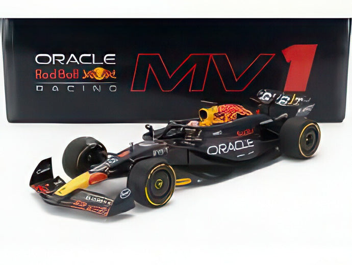 RED BULL F1 RB20 TEAM ORACLE RED BULL RACING N 1 ワールドチャンピオン 優勝 SPANISH GP 2024 マックス・フェルスタッペン ブルー イエロー レッド/ MINICHAMPS 1/18 ミニカー