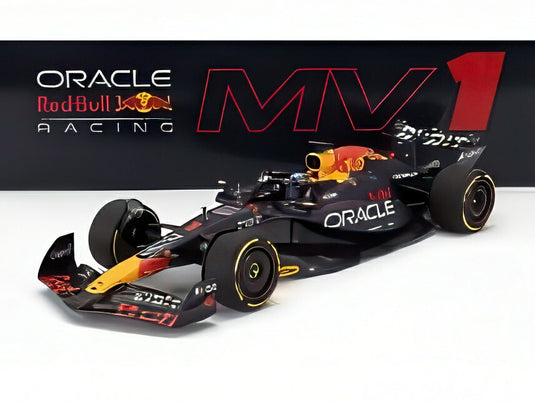 RED BULL F1 RB20 ORACLE No1 世界チャンピオン USA GP 5位 2024 Mフェルスタッペン ブルーイエローレッド/ MINICHAMPS 1/18 ミニカー