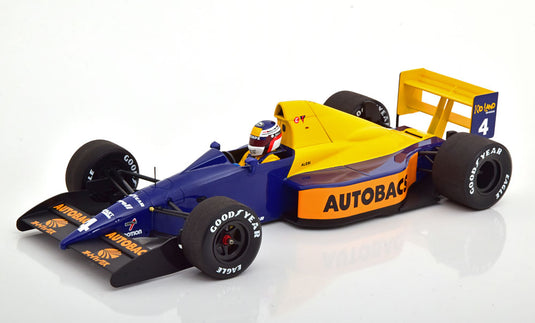 Tyrrell Ford 018 日本GP Alesi 1989 デカール付 限定300個/ MINICHAMPS 1/18 ミニカー