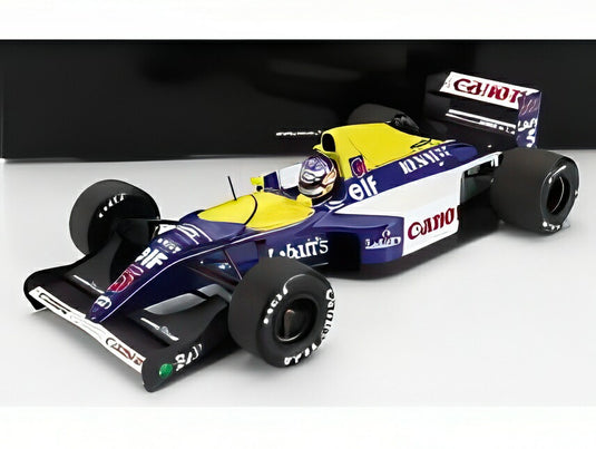 WILLIAMS F1 FW14B ルノー N5 世界王者 1992 N.マンセル ブルーイエローホワイト/ MINICHAMPS 1/18 ミニカー
