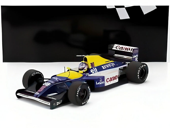 WILLIAMS F1 FW14B ルノー N5 世界王者 1992 N.マンセル ブルーイエローホワイト/ MINICHAMPS 1/18 ミニカー