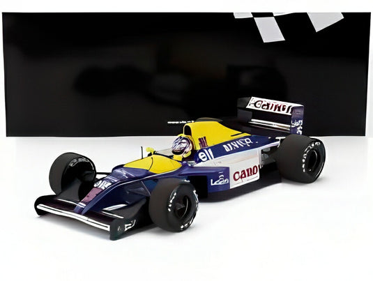 WILLIAMS F1 FW14B ルノー N5 世界王者 1992 N.マンセル ブルーイエローホワイト/ MINICHAMPS 1/18 ミニカー