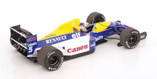 Williams Renault FW14B ワールドチャンピオン Mansell 1992 デカール付 ワールドチャンピオンコレクション/ MINICHAMPS 1/18 ミニカー