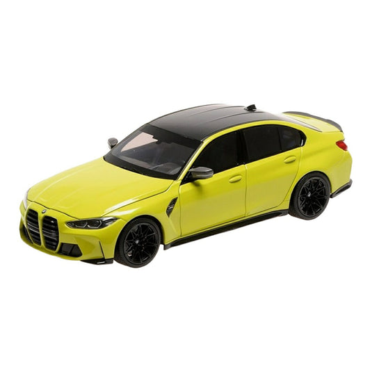 BMW M3 2020 イエローメタリック / MINICHAMPS 1/18 ミニカー