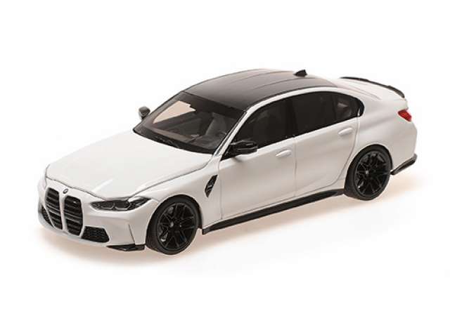 ギャラリービューアに画像をロードする, 2020 BMW M3, white/MINICHAMPS 1/18ミニカー
