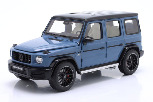 Mercedes Benzメルセデスベンツ AMG G63 W463 2018 ブルー / MINICHAMPS 1/18 ミニカー