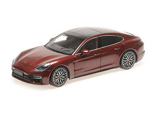 2020 Porsche Panamera Turbo S、レッド/ MINICHAMPS 1/18 ミニカー